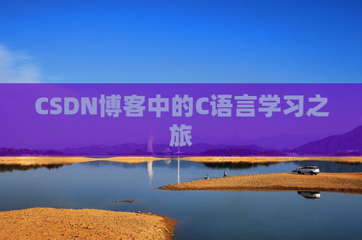 CSDN博客中的C语言学习之旅